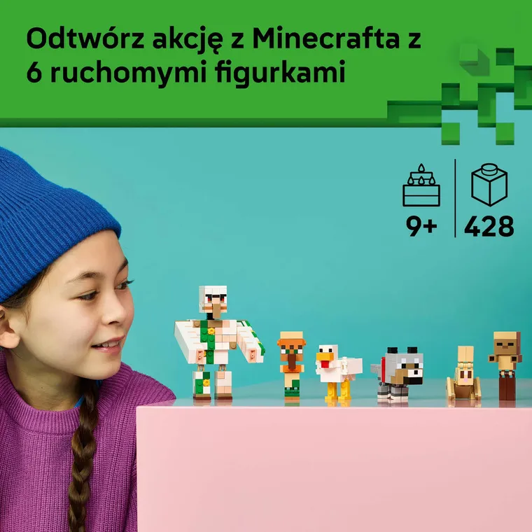 LEGO Minecraft, Atak kurzego jeźdźca na pustyni, 21592