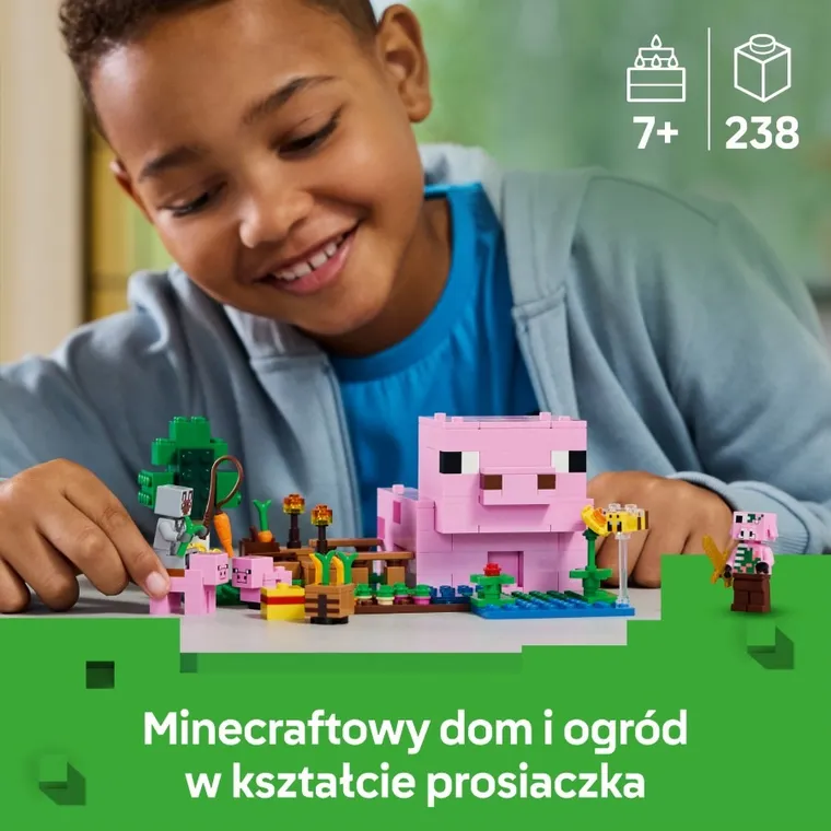 LEGO Minecraft, Dom prosiaczka, 21268
