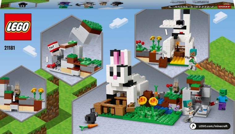 LEGO Minecraft, Królicza farma, 21181