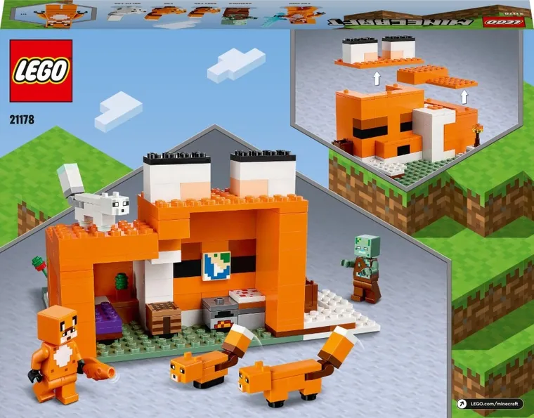 LEGO Minecraft, Siedlisko lisów, 21178