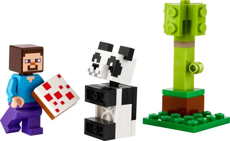 LEGO Minecraft, Steve i mała panda, 30672
