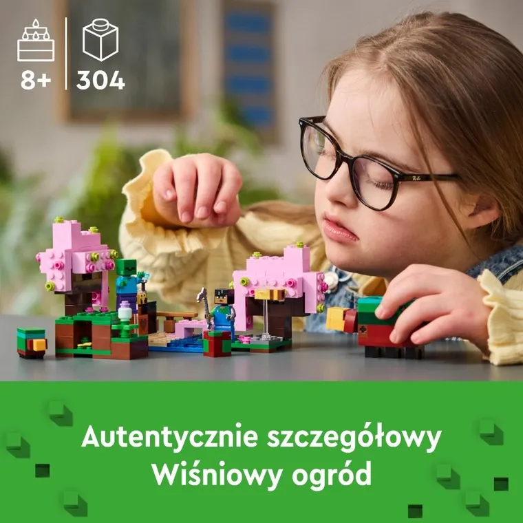LEGO Minecraft, Wiśniowy ogród, 21260