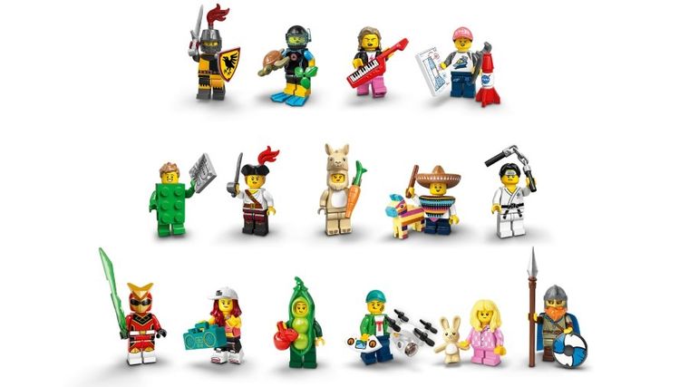 LEGO Minifigures, Seria 20, saszetka, 71027