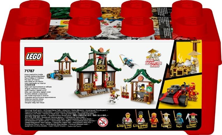 LEGO NINJAGO, Kreatywne pudełko z klockami ninja, 71787