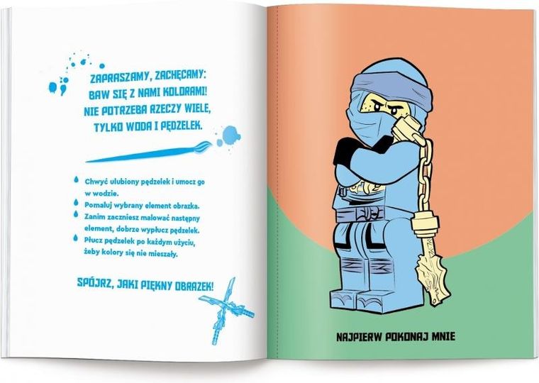 LEGO Ninjago. Malowanka wodna
