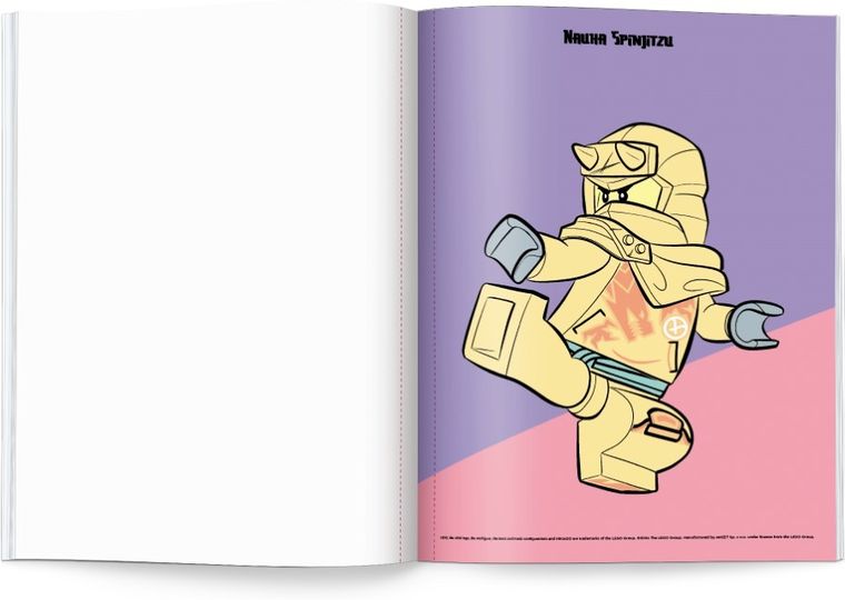 LEGO Ninjago. Maluj wodą