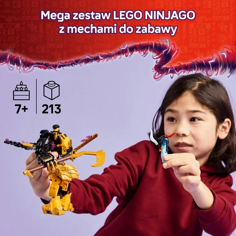 LEGO NINJAGO, Mech bojowy Spinjitzu Arina, 71839