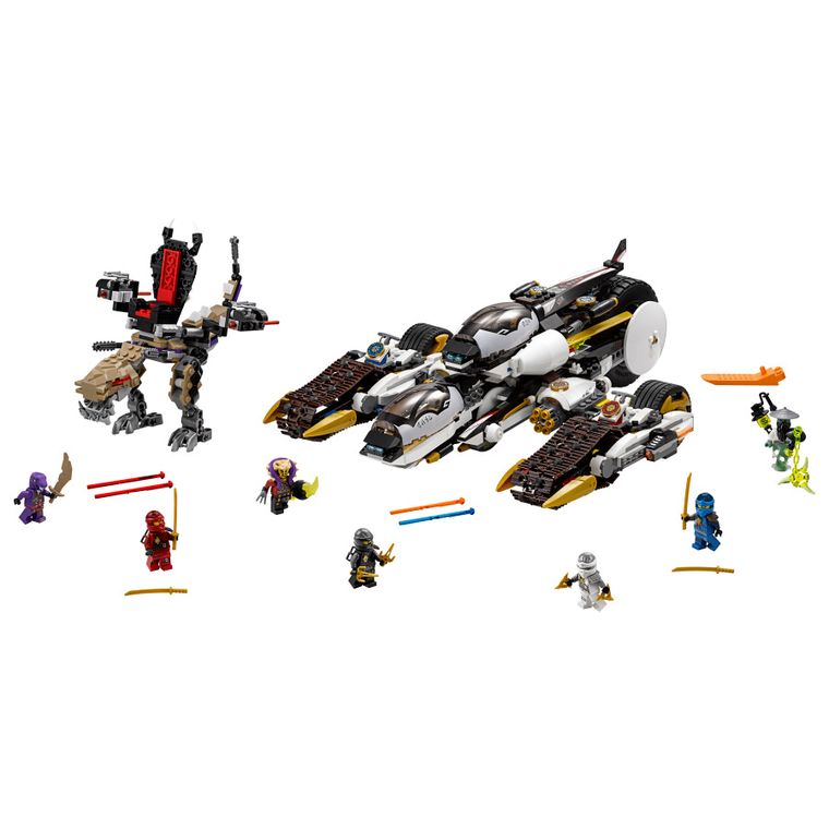 LEGO NINJAGO, Niewykrywalny pojazd ninja, 70595