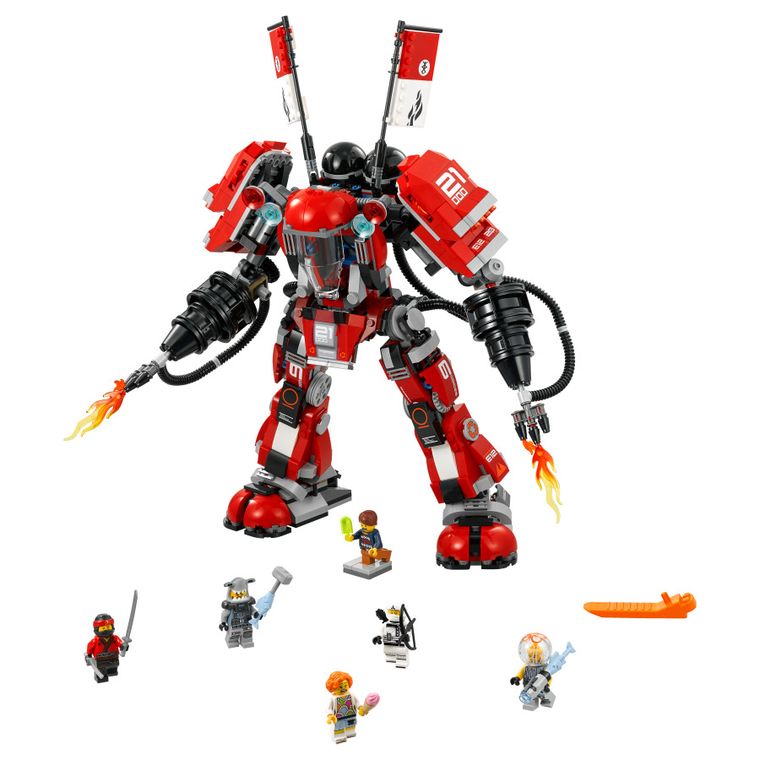 LEGO NINJAGO, Ognisty robot, 70615