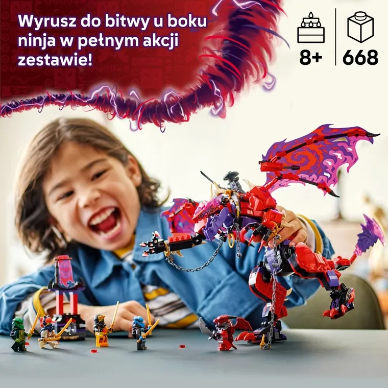 LEGO NINJAGO, Smok chaosu Kiełogrzmot, 71832