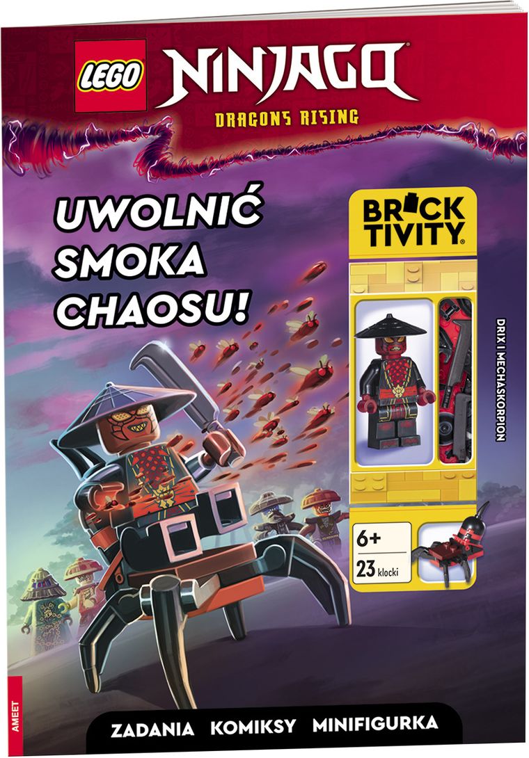 LEGO Ninjago. Uwolnić Smoka Chaosu! + figurka