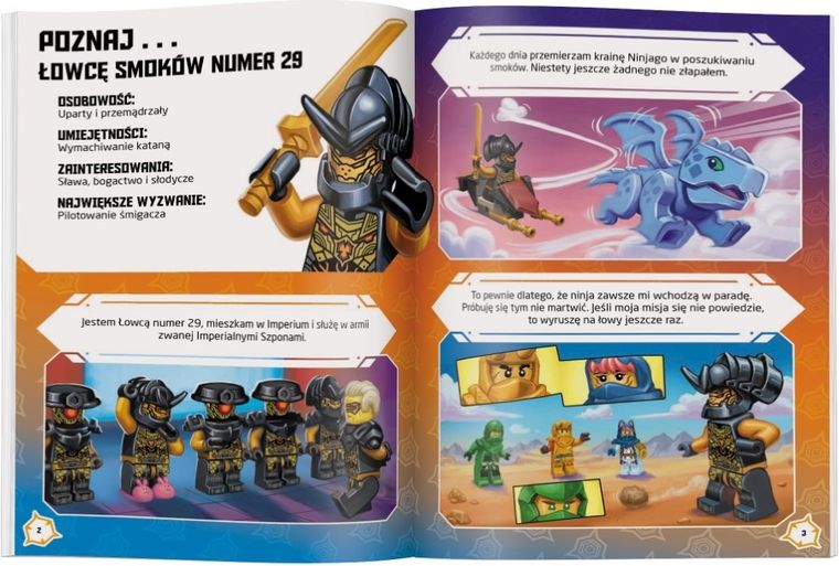 Lego Ninjago. Wojownik Imperium
