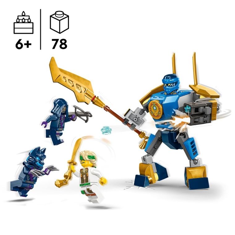 LEGO NINJAGO, Zestaw bitewny z mechem Jaya, 71805