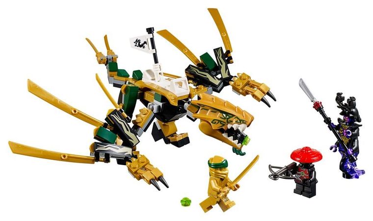 LEGO NINJAGO, Złoty Smok, 70666