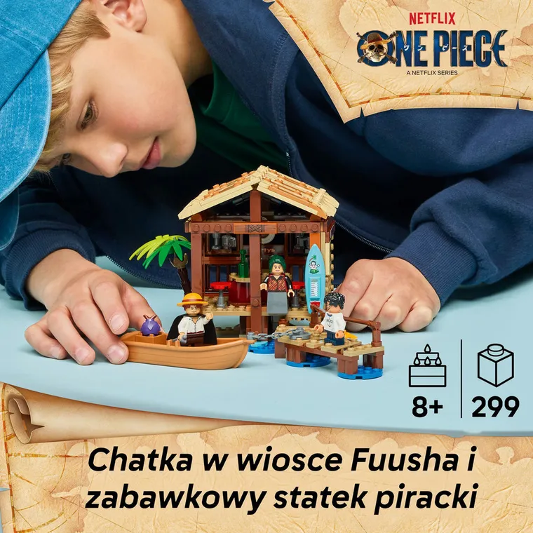 LEGO ONE PIECE, Chatka w wiosce Fuusha, 75636