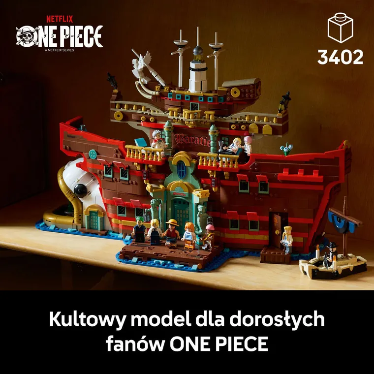 LEGO ONE PIECE, Pływająca restauracja Baratie, 75640