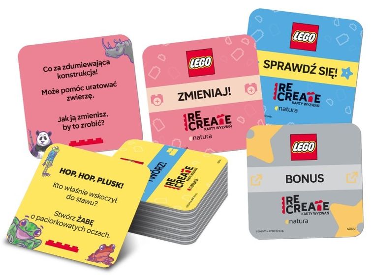 LEGO Recreate. Karty wyzwań. Natura