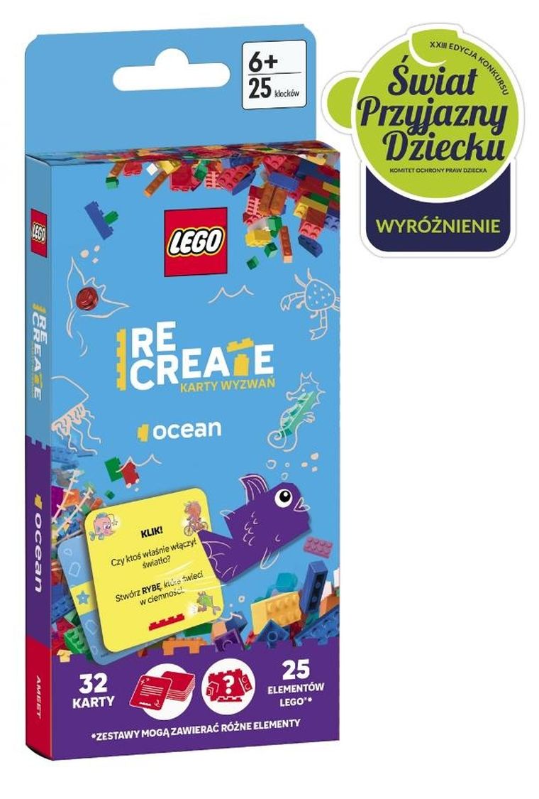 LEGO Recreate. Karty wyzwań. Ocean