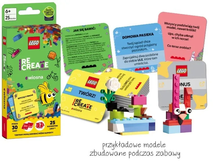 LEGO Recreate. Karty wyzwań. Wiosna ACP-6613