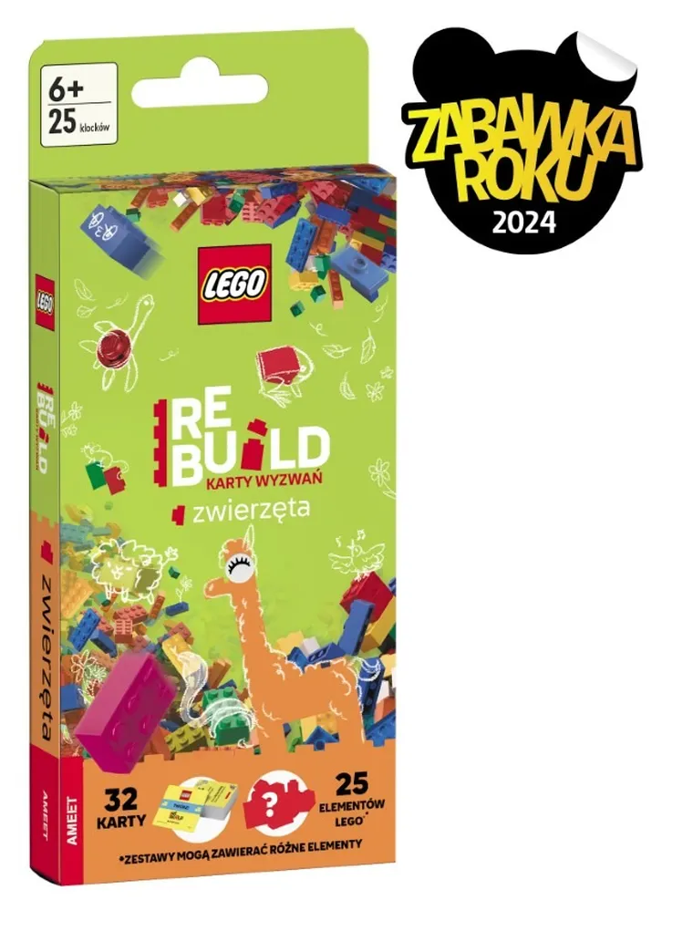 LEGO Recreate. Karty Wyzwań. Zwierzęta