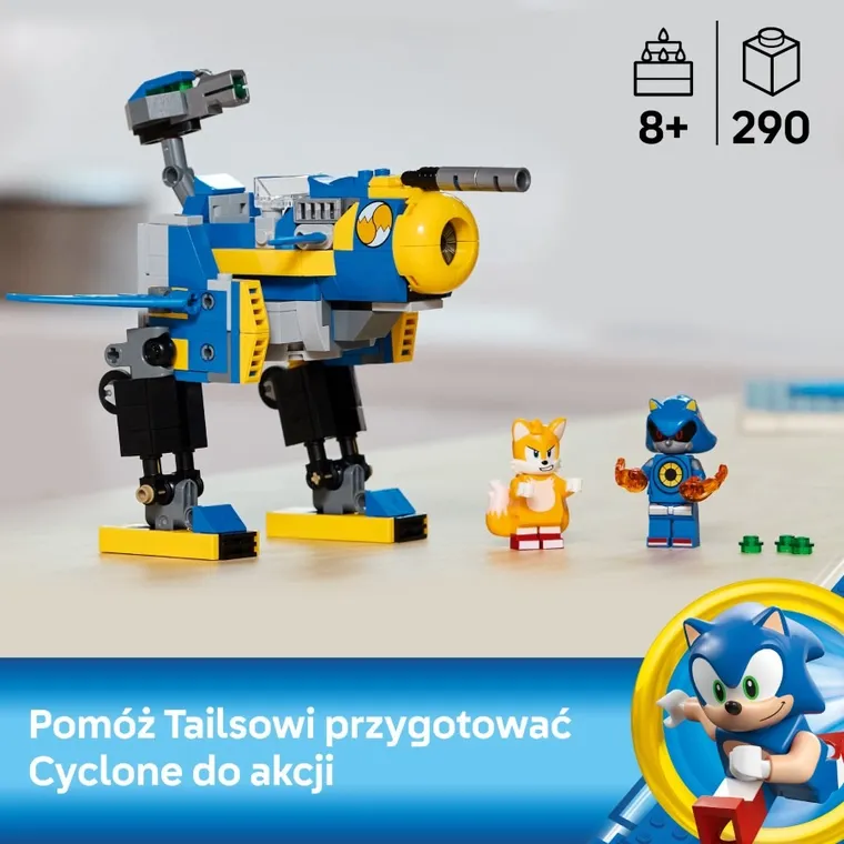 LEGO Sonic The Hedgehog, Cyclone kontra Metal Sonic, 77002
