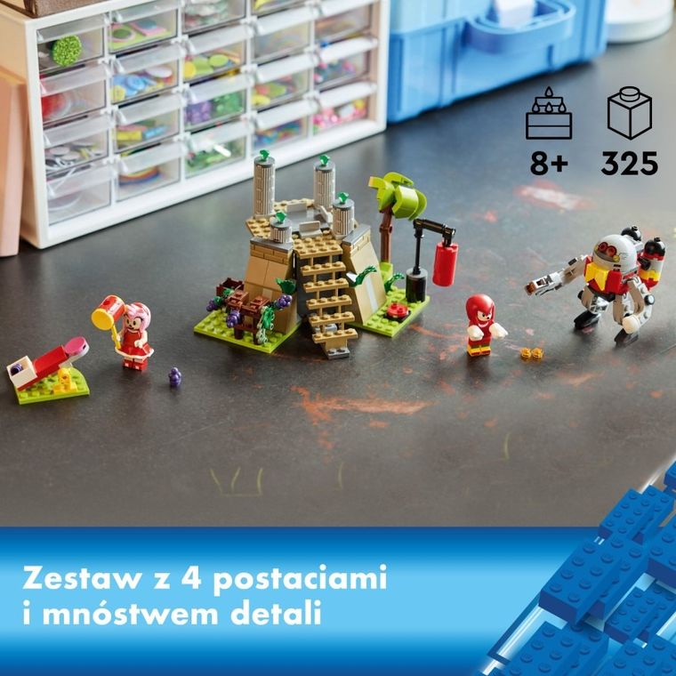LEGO Sonic The Hedgehog, Knuckles i świątynia Master Emerald, 76998