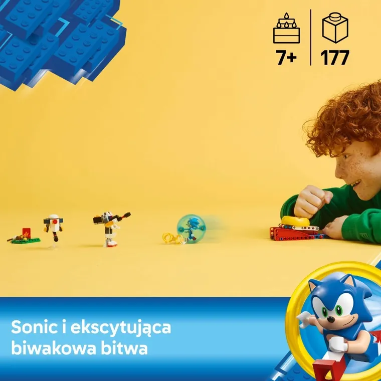 LEGO Sonic The Hedgehog, Sonic i biwakowa bitwa, 77001