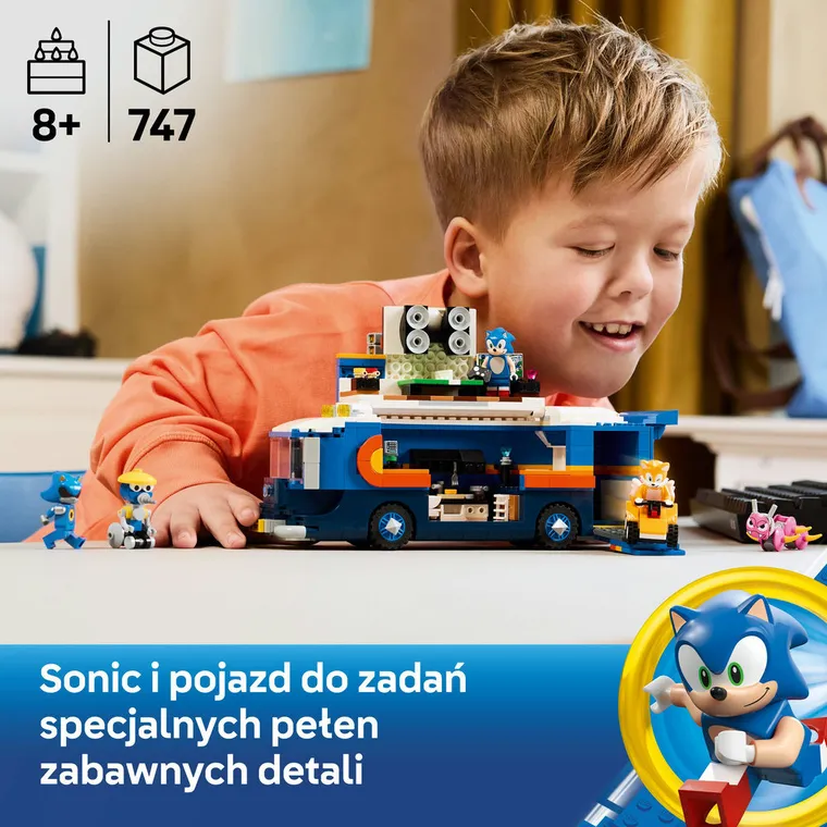 LEGO Sonic the Hedgehog, Sonic i pojazd do zadań specjalnych, 77006