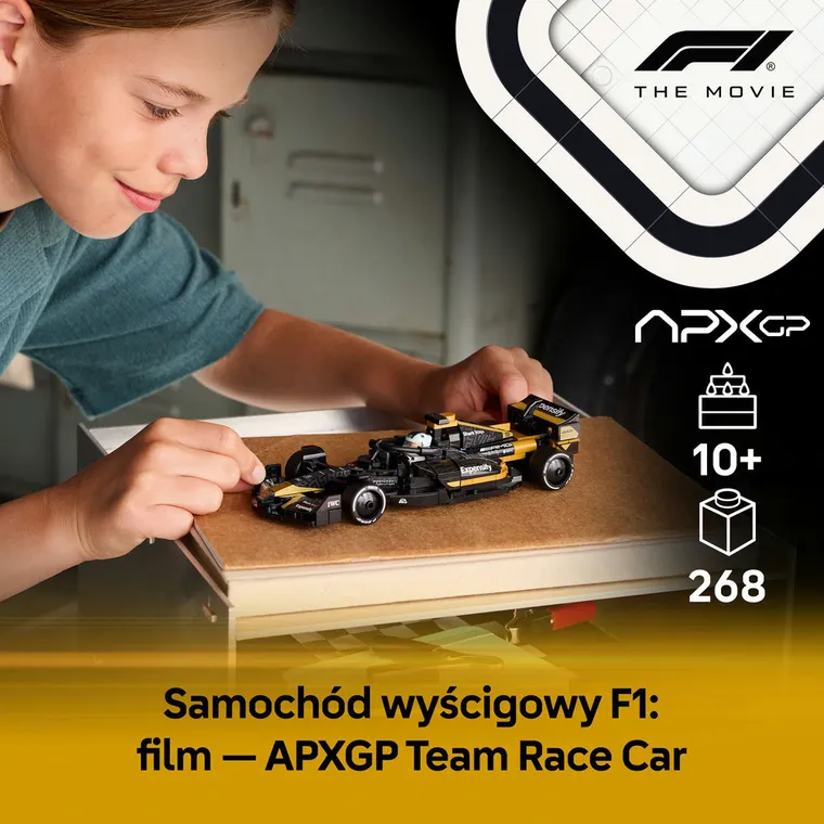 LEGO Speed Champions, F1: film - APXGP Team Race Car, 77252