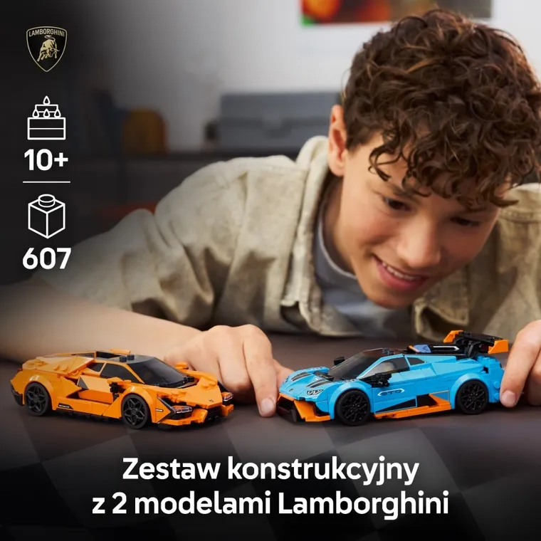 LEGO Speed Champions, Lamborghini Revuelto i Huracán STO, 77238