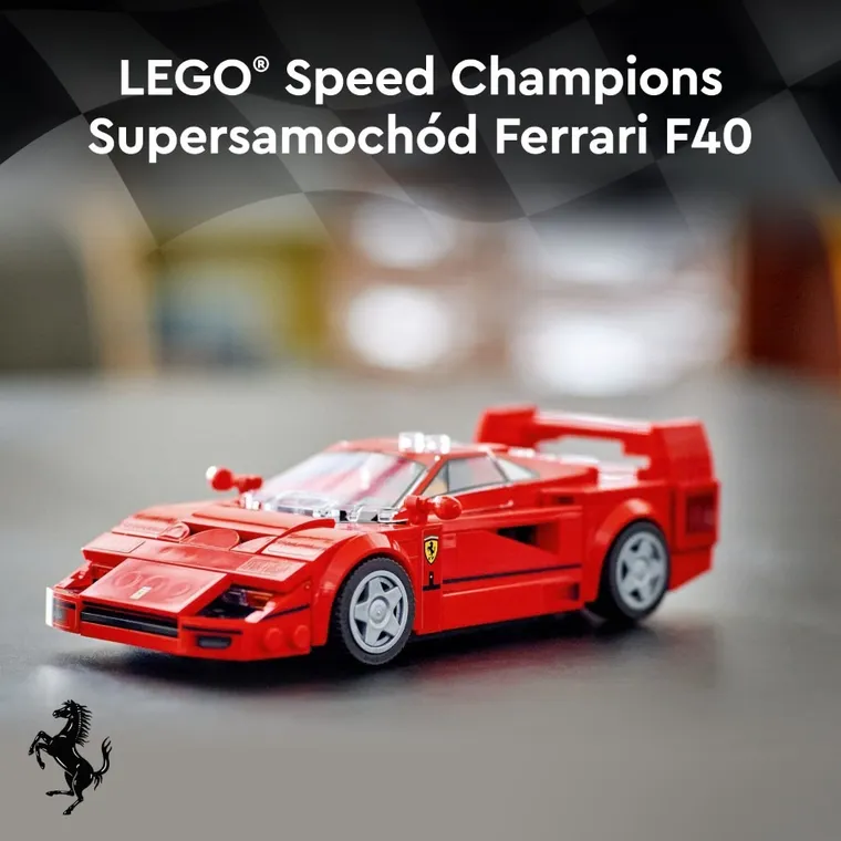 LEGO Speed Champions, Supersamochód Ferrari F40, 76934