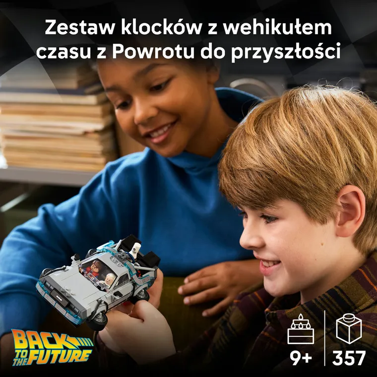 LEGO Speed Champions, Wehikuł czasu z Powrotu do przyszłości, 77256