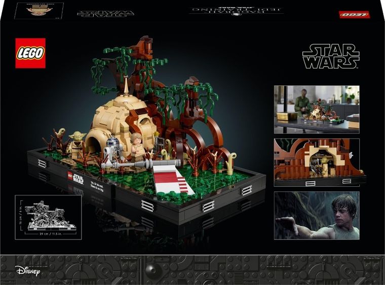 LEGO Star Wars, Diorama: Szkolenie Jedi na Dagobah, 75330