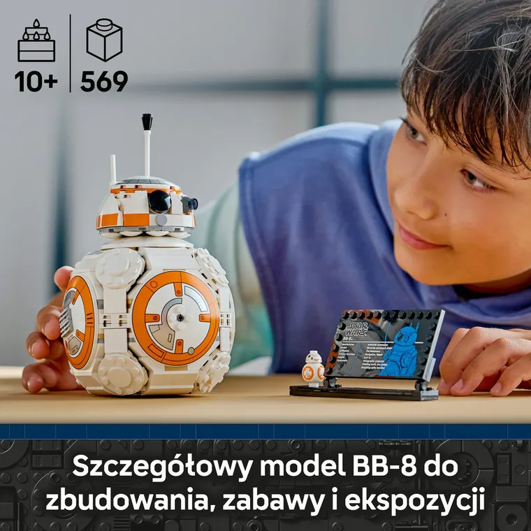 LEGO Star Wars, Droid astromechaniczny BB-8, 75452