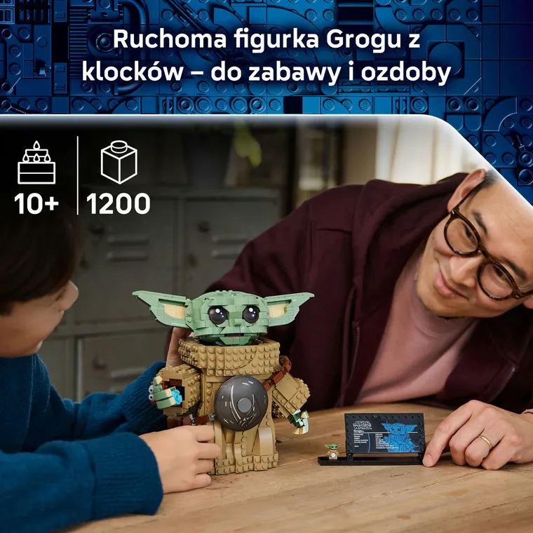 LEGO Star Wars, Grogu (uczeń Mandalorianina), 75446