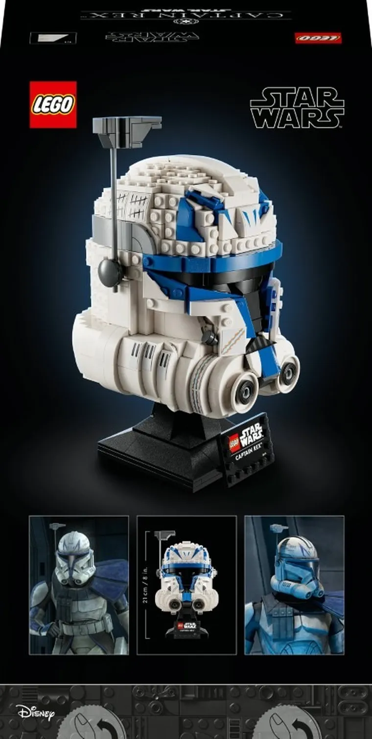 LEGO Star Wars, Hełm kapitana Rexa, 75349