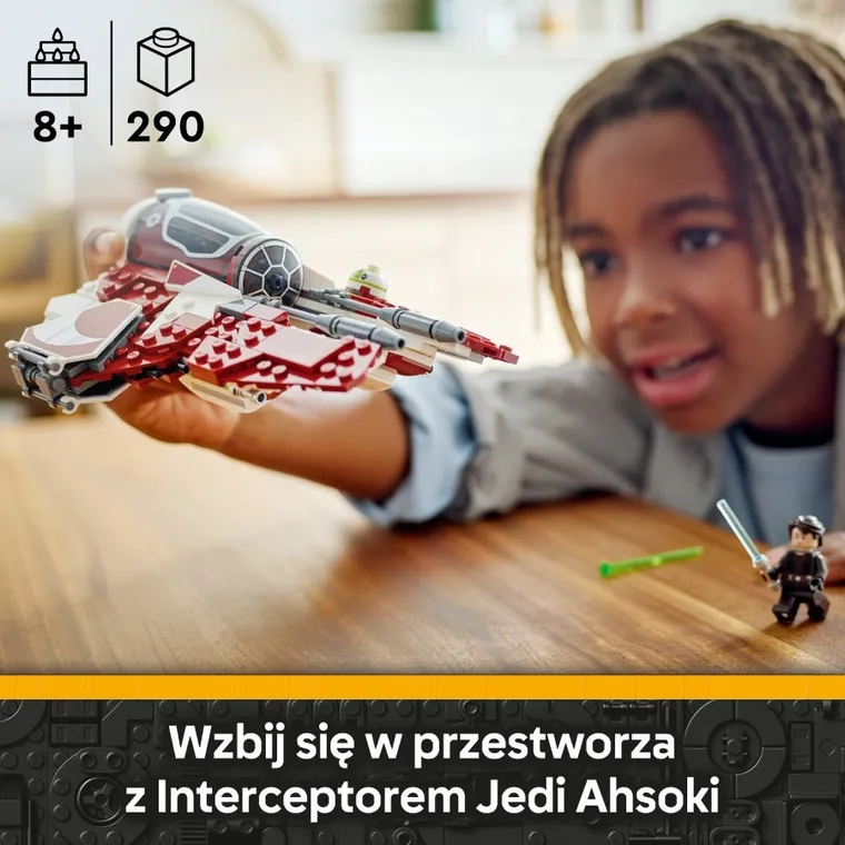 LEGO Star Wars, Interceptor Jedi Ahsoki, 75401