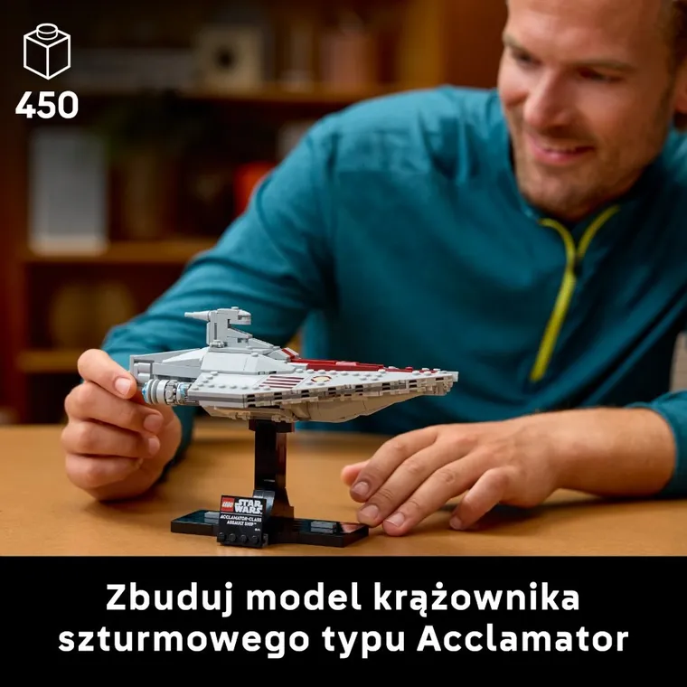 LEGO Star Wars, Krążownik szturmowy typu Acclamator, 75404