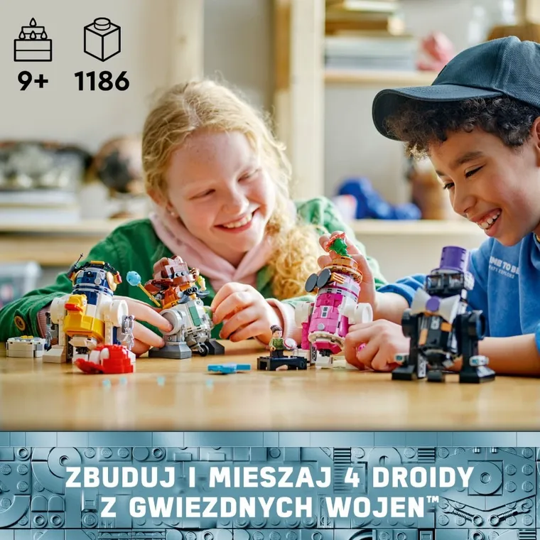 LEGO Star Wars, Kreatywny zestaw do budowy droidów, 75392