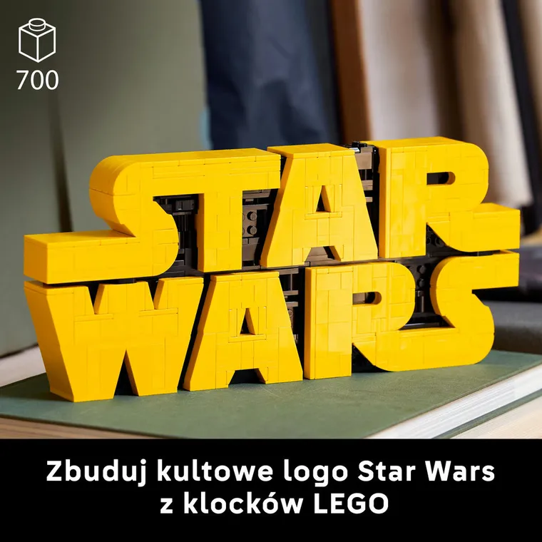 LEGO Star Wars, Logo Star Wars zbudowane z klocków, 75407