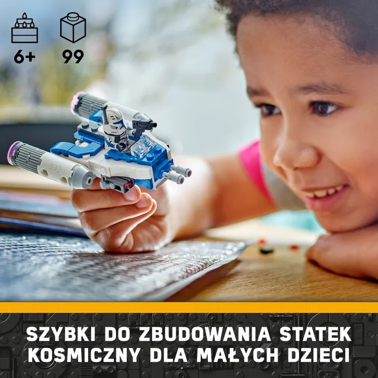 LEGO Star Wars, Mikromyśliwiec Y-Wing kapitana Rexa, 75391