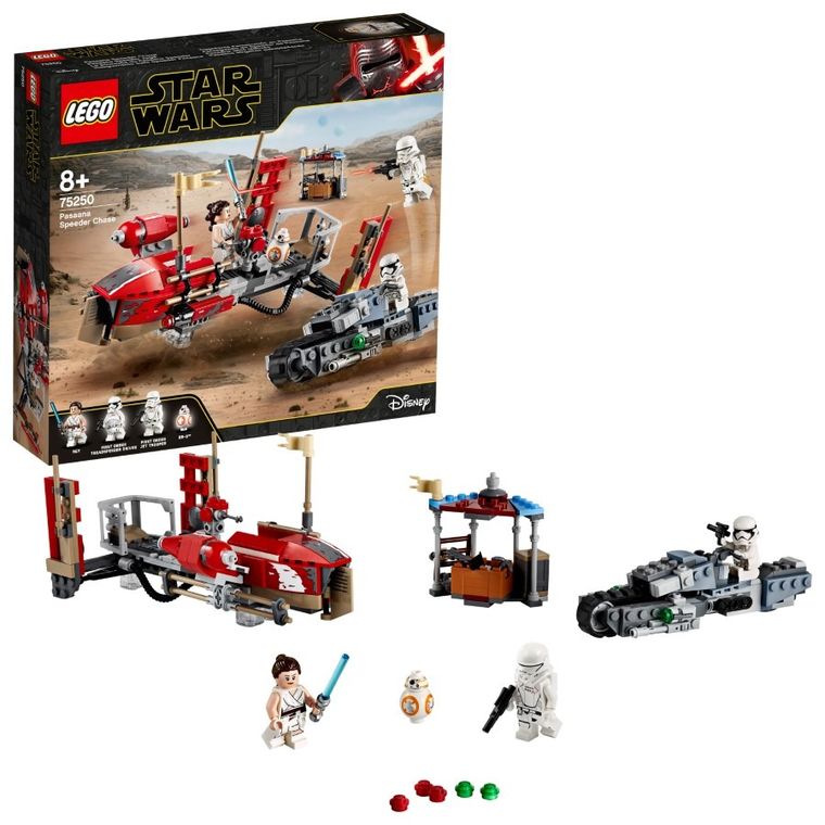 LEGO Star Wars, Pościg na śmigaczach w Pasaanie, 75250