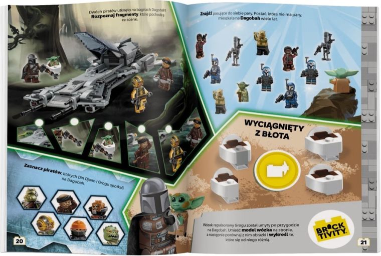 LEGO Star Wars. Przygody Grogu + figurka