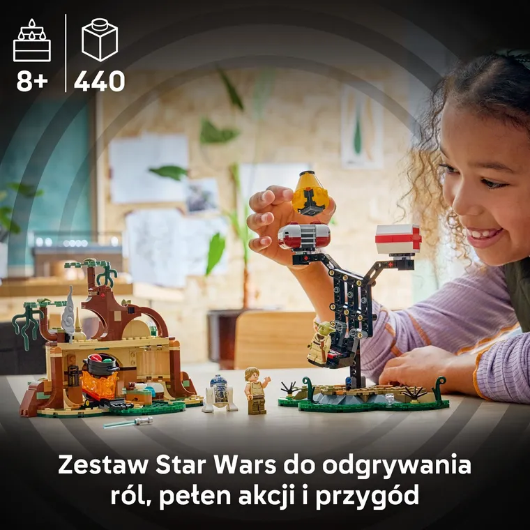 LEGO Star Wars, SMART Play: Chatka Yody i szkolenie Jedi, 75422