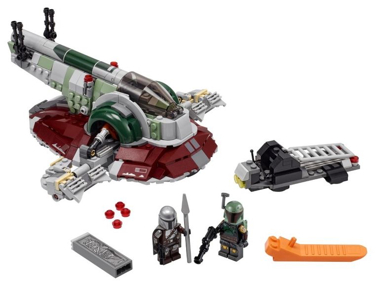 LEGO Star Wars, Statek kosmiczny Boby Fetta, 75312