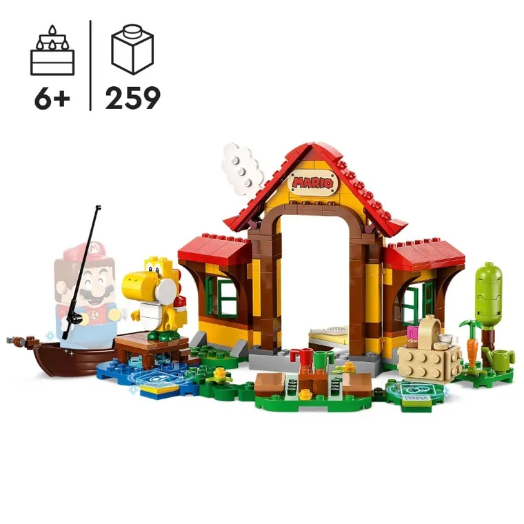 LEGO Super Mario, Piknik w domu Mario - zestaw rozszerzający, 71422