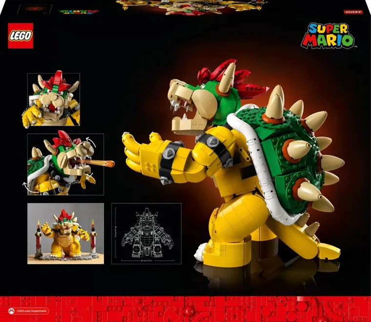 LEGO Super Mario, Potężny Bowser, 71411
