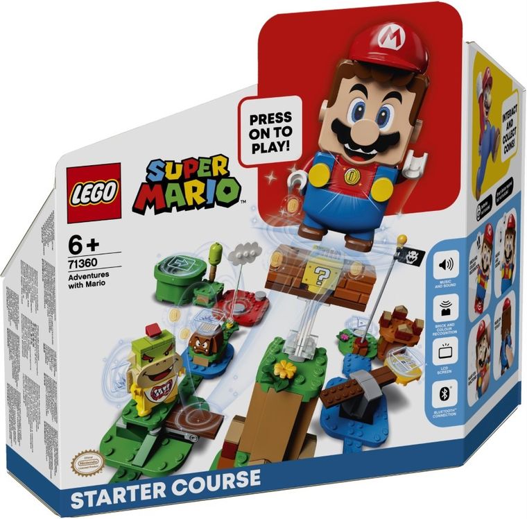 LEGO Super Mario, Przygody z Mario - zestaw startowy, 71360