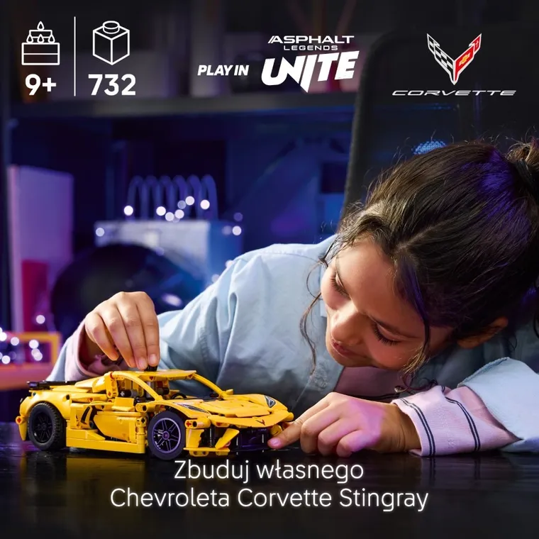 LEGO Technic, Chevrolet Corvette Stingray, 42205
