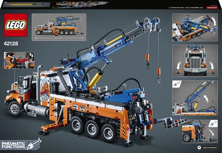 LEGO Technic, Ciężki samochód pomocy drogowej, 42128